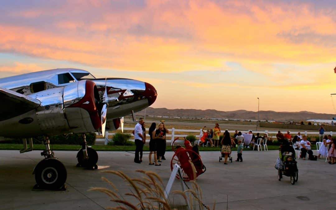 Let Your Holiday Party Take Off In A Retro Aircraft Hangar